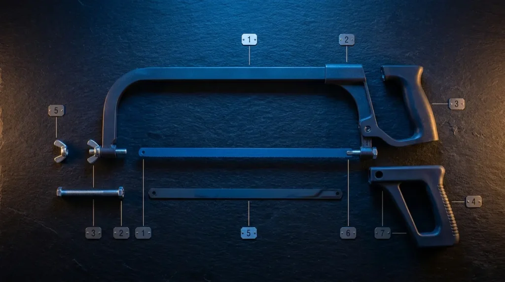 partes de arco de sierra